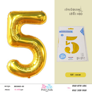 ប៉េងប៉ោងលេខ5-BB3005-05-05